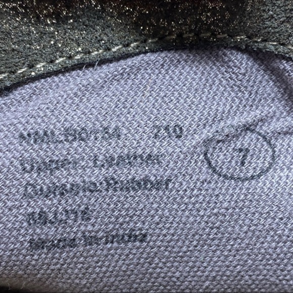 Naughty Monkey Suede Metallic Buckle Ankle Boots 7 - Picture 8 of 8